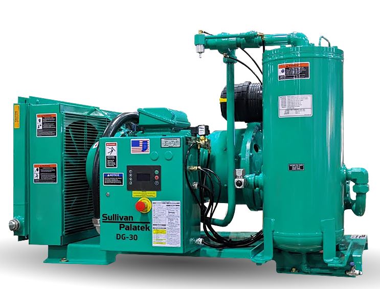 Sullivan Palatek DG series rotary screw air compressor